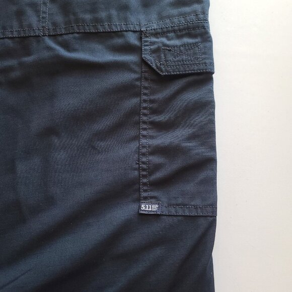 5.11 Tactical Cargo Pants Men's Size 40x34 Black Straight Leg Hunting - Picture 8 of 13